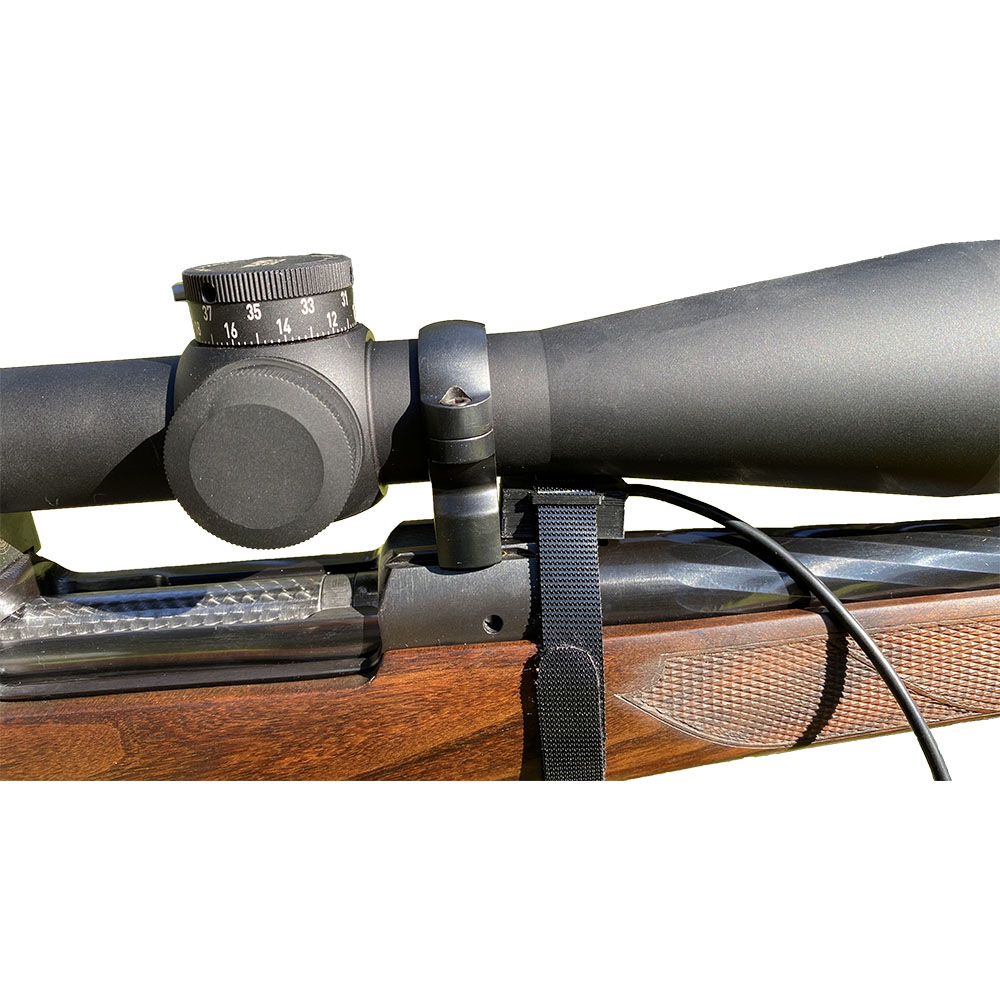 thumbnail interactive-video image 1 of Labradar Recoil Trigger – Fits Picatinny Rail & Sling Stud For Shooting Chronographs 1 of 10